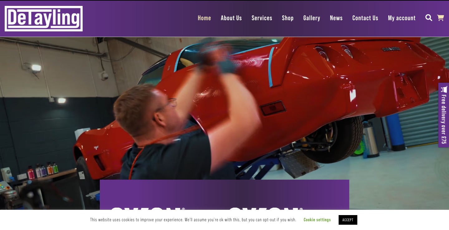 DeTayling home page